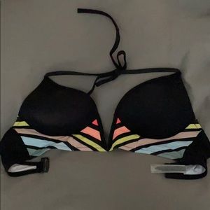 Victoria secret deep v neck bathing suit top